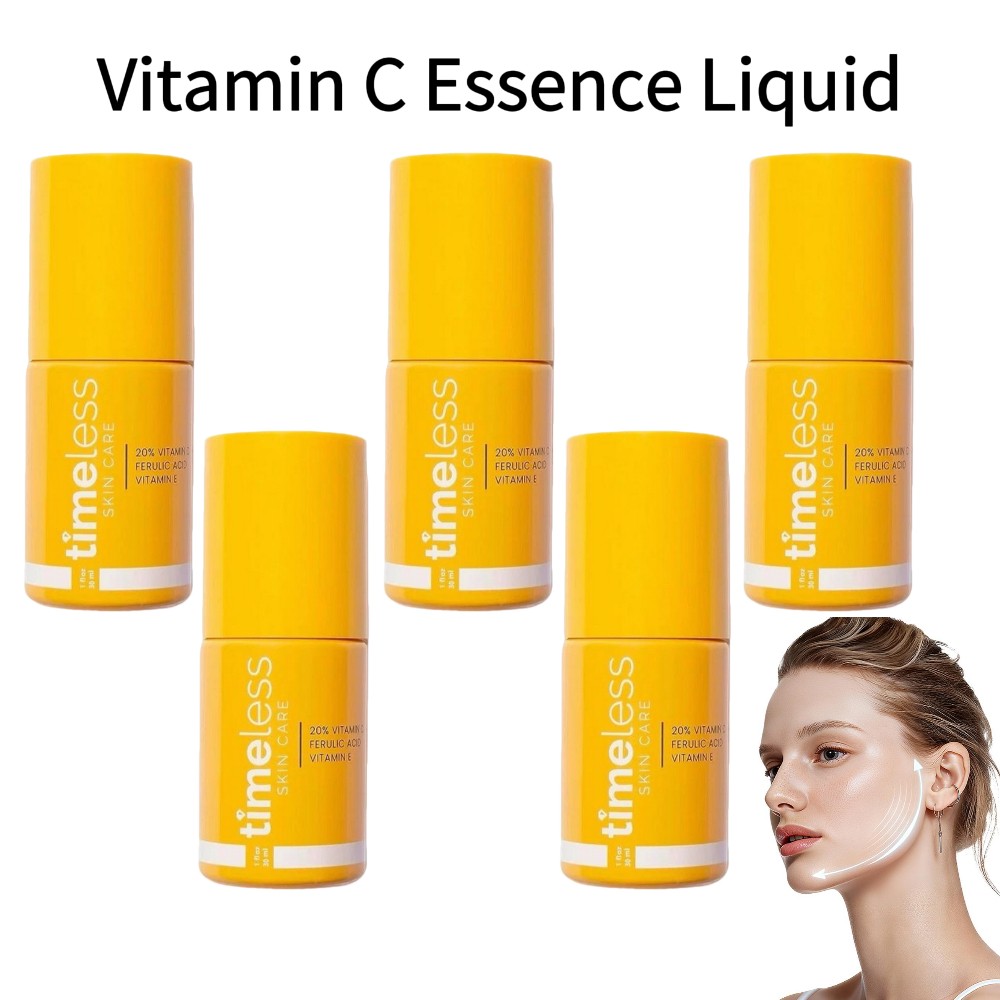 1/3/5pcs Vitamin C Essence Liq - Ferulic Acid Serum ulasan dan harga