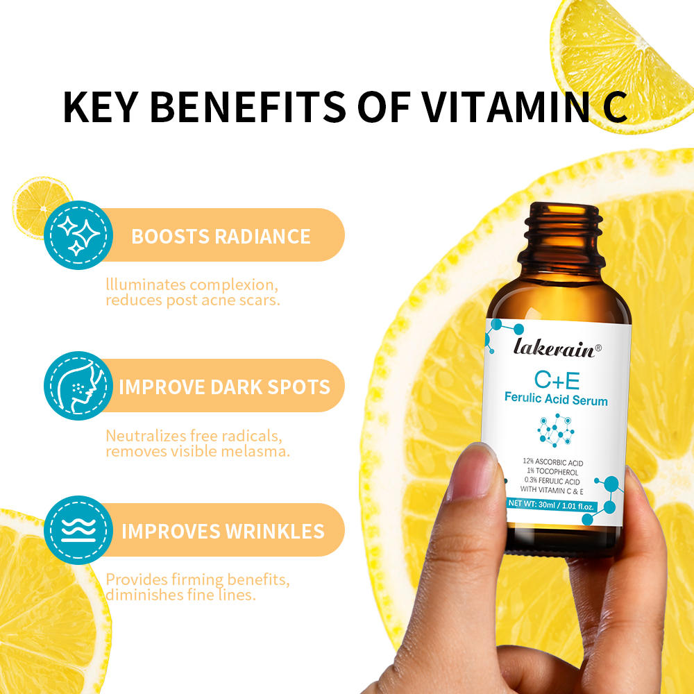 Vitamin C Face Serum Reduce Da - Ferulic Acid Serum ulasan dan harga