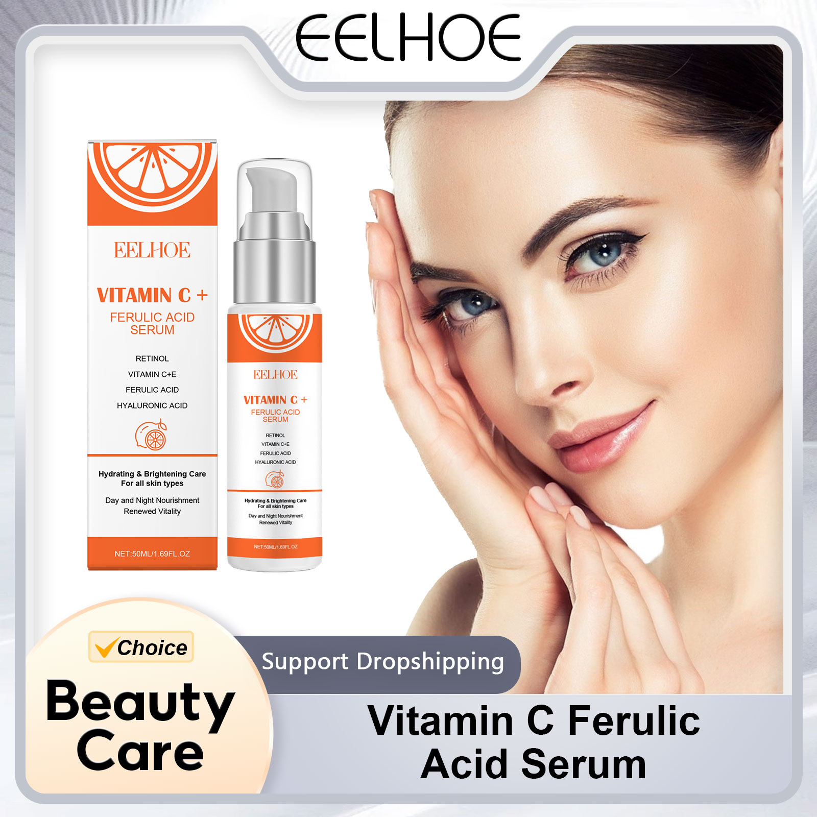 EELHOE Vitamin C E Ferulic Aci - Ferulic Acid Serum ulasan dan harga